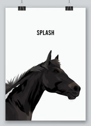 Load image into Gallery viewer, Custom horse portrait