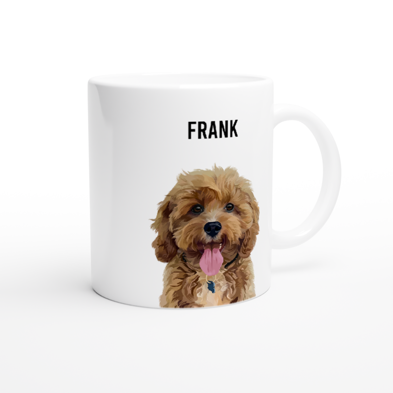 Custom dog best sale mug