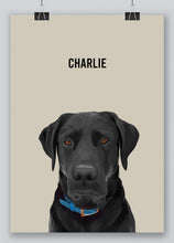Load image into Gallery viewer, Single Pet Portrait