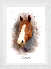 Load image into Gallery viewer, Watercolour Pet Portrait