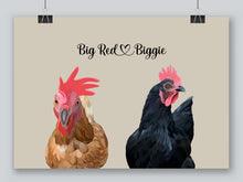 Load image into Gallery viewer, Two-pet digital portrait