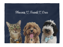 Load image into Gallery viewer, Three pet blanket
