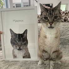 Load image into Gallery viewer, Custom Cat Portrait