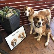 Load image into Gallery viewer, Two-pet digital portrait
