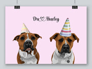 Load image into Gallery viewer, Two-pet portrait
