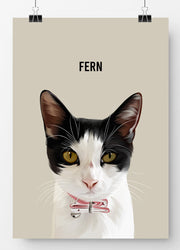 Load image into Gallery viewer, Custom Cat Portrait
