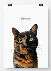 Load image into Gallery viewer, Custom Cat Portrait
